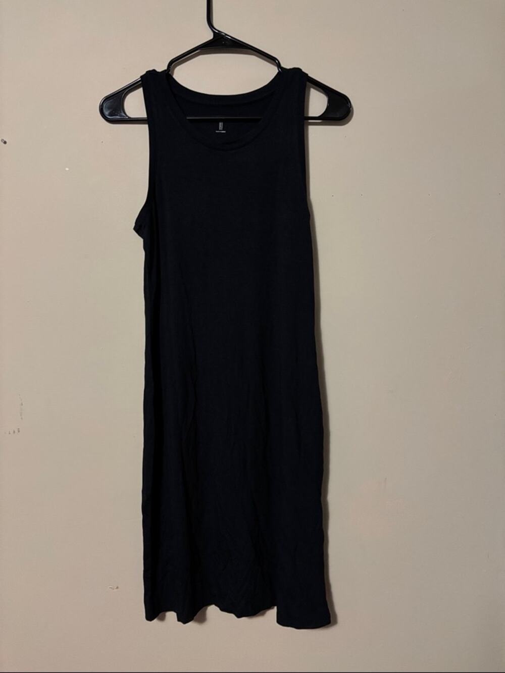 Black Sleeveless Tank Dress nwt small